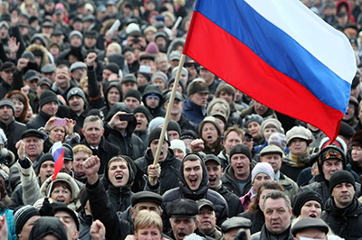 Choques entre ultranacionalistas y pro rusos en el este de Ucrania